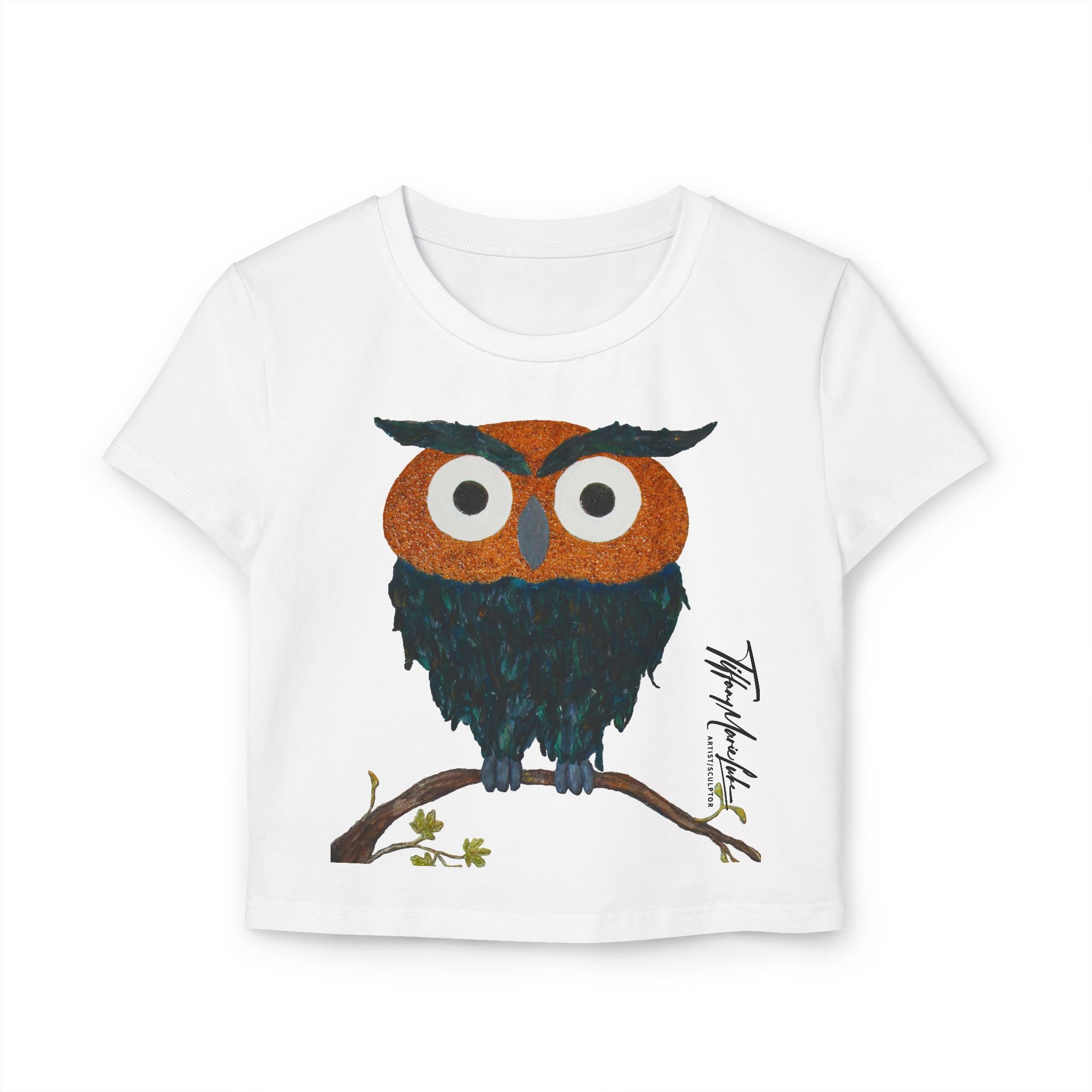 Baby Tee - LaFille Gallerys Mr Mcqui by Tiffany Marie Luke