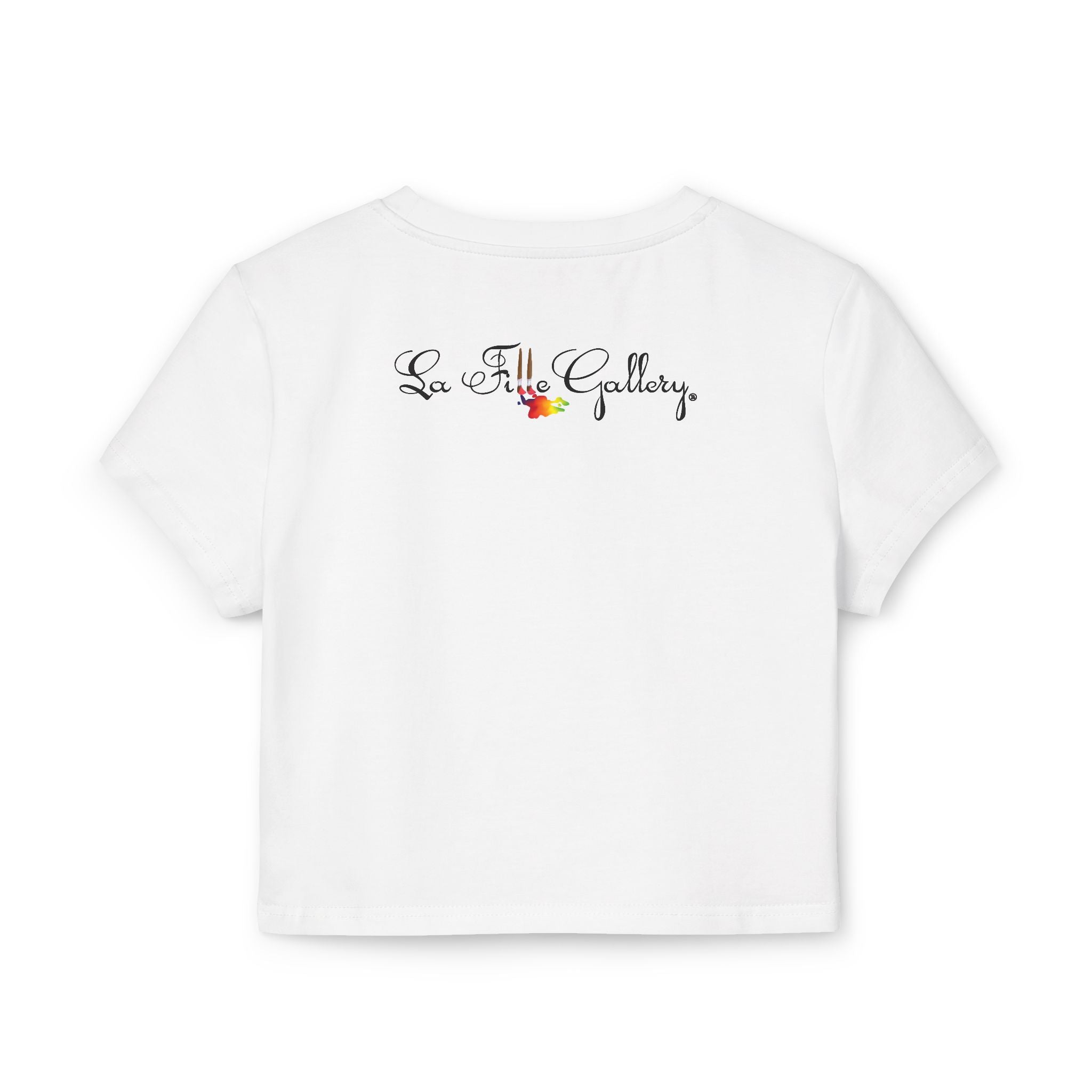 Baby Tee - LaFille Gallerys Mr Mcqui by Tiffany Marie Luke