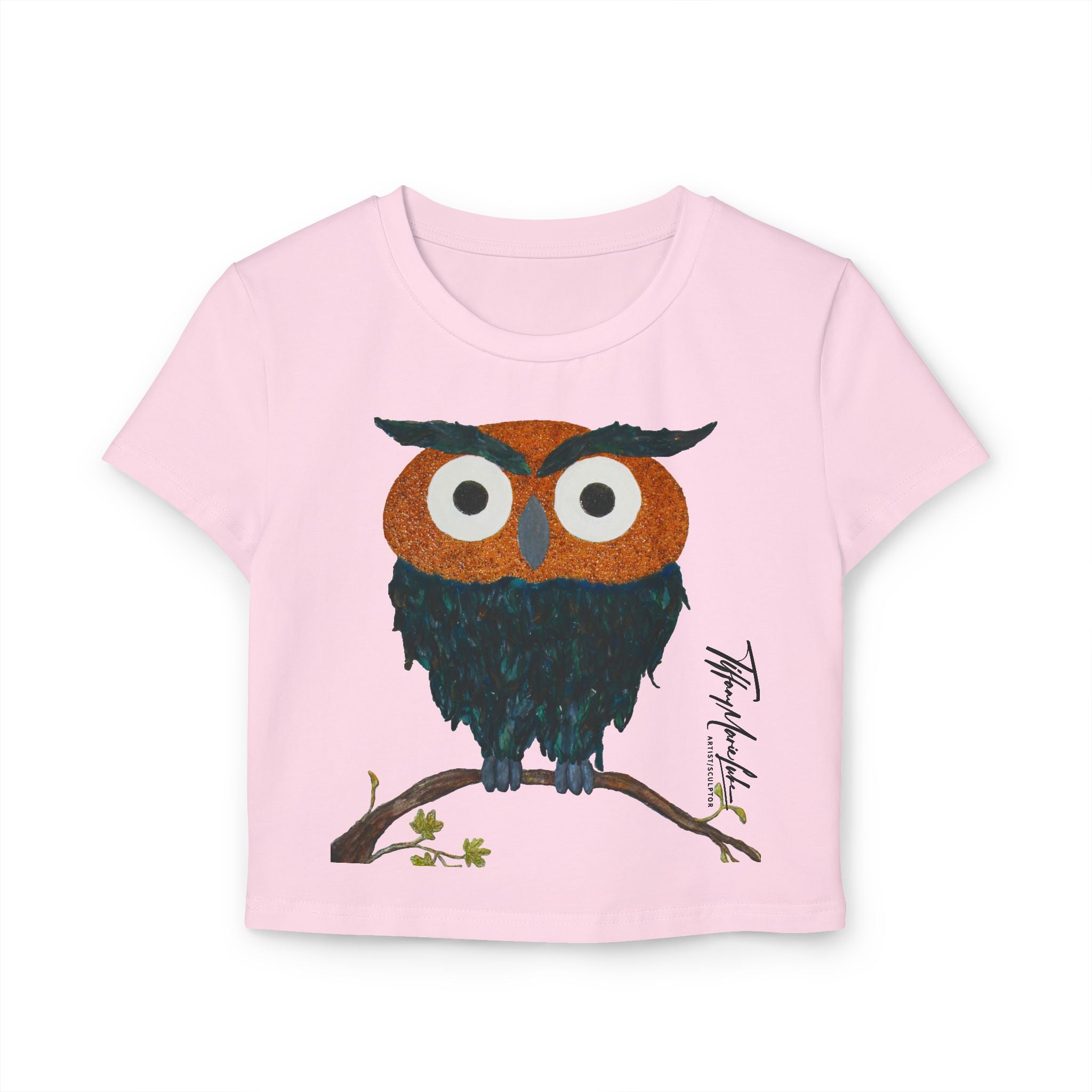 Baby Tee - LaFille Gallerys Mr Mcqui by Tiffany Marie Luke