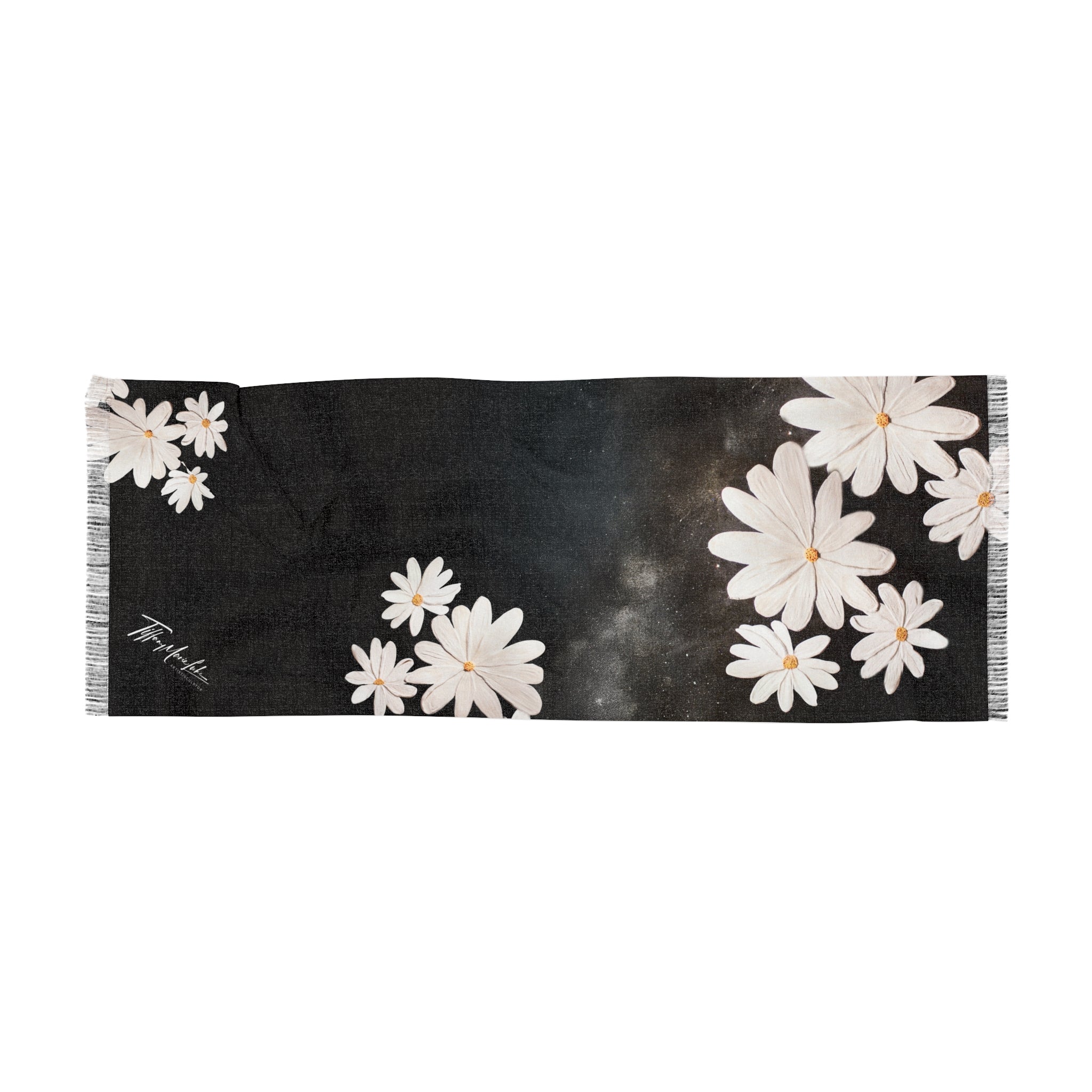 Art Scarf - LaFille Gallery: Ms Daisey by Tiffany Marie Luke