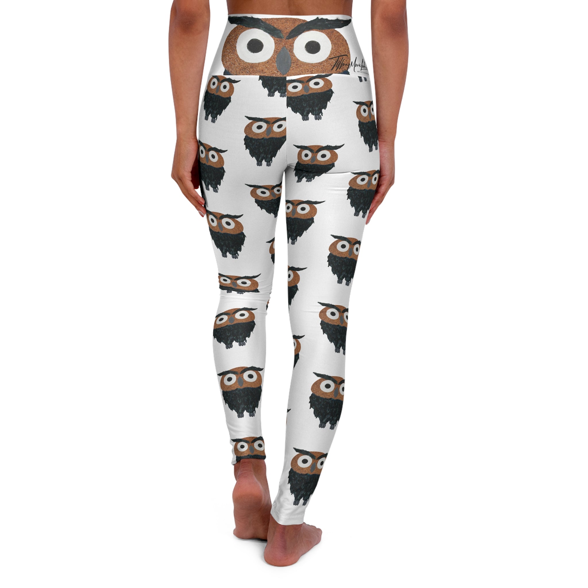 Yoga Leggings - LaFille Gallery 'Mr McQui' by Tiffany Marie Luke