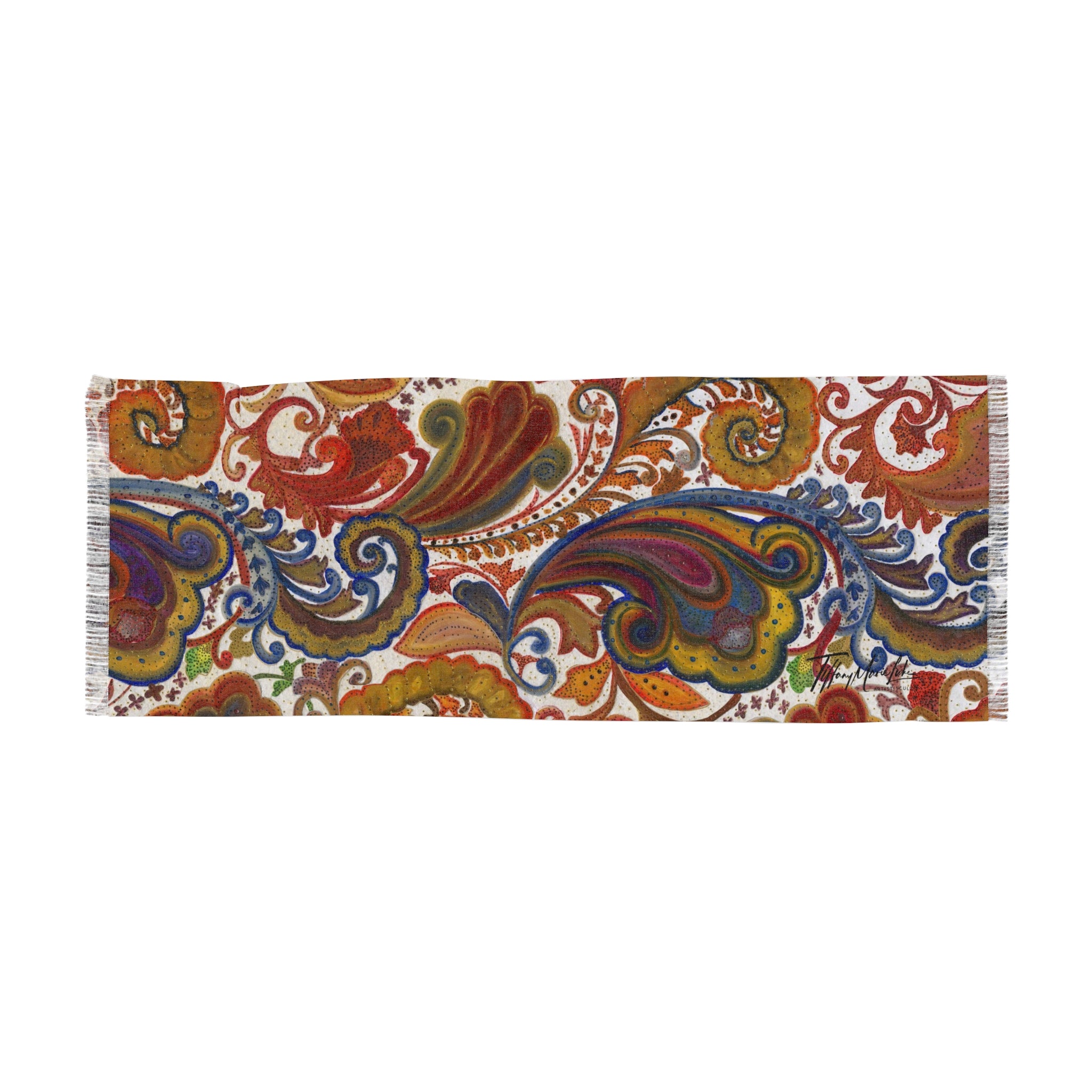 Scarf - LaFille Gallery “Bali” by Tiffany Marie Luke