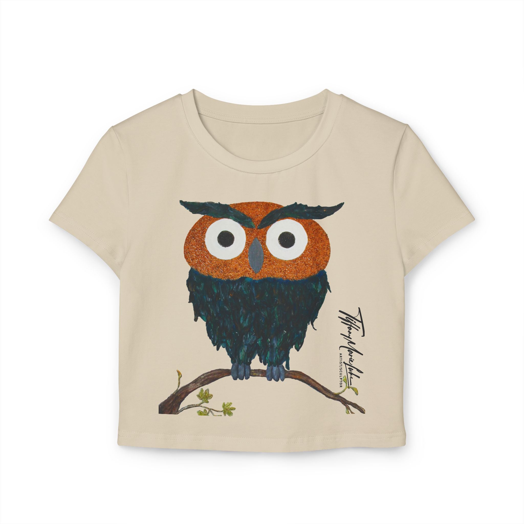 Baby Tee - LaFille Gallerys Mr Mcqui by Tiffany Marie Luke