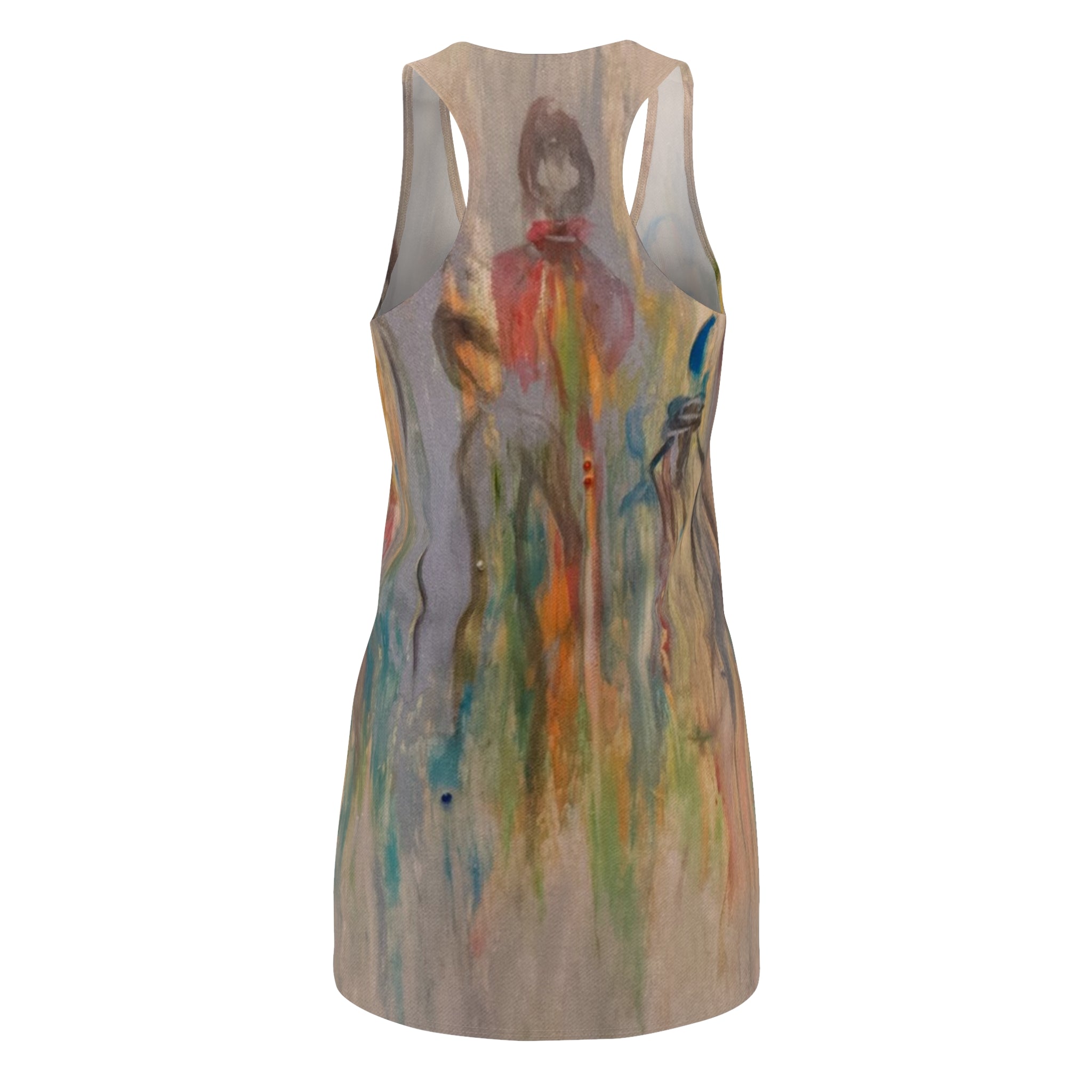 Racerback Dress 'what's next' Art Print by Tiffany Marie Luke