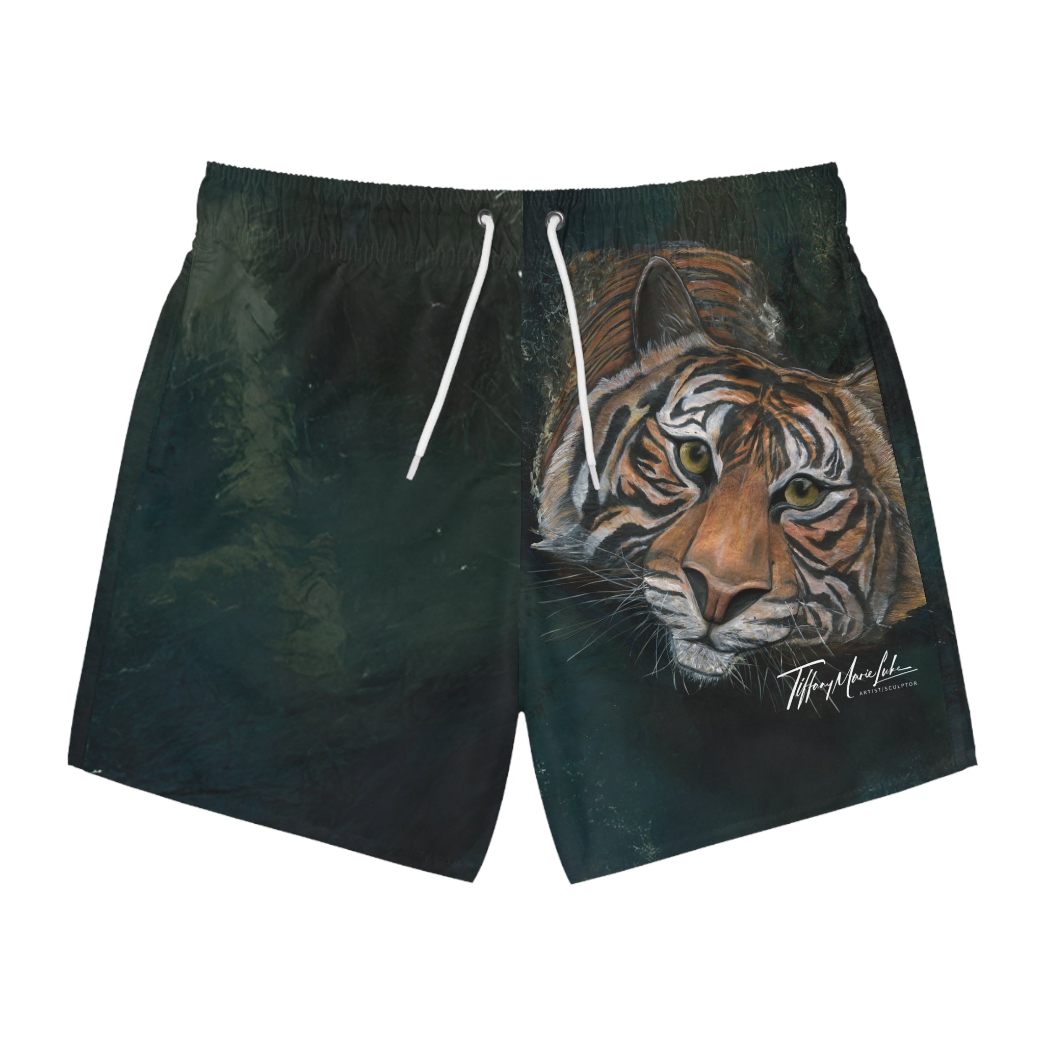 Swim Trunks - LaFille Gallery: “La Tigre” by Tiffany Marie Luke