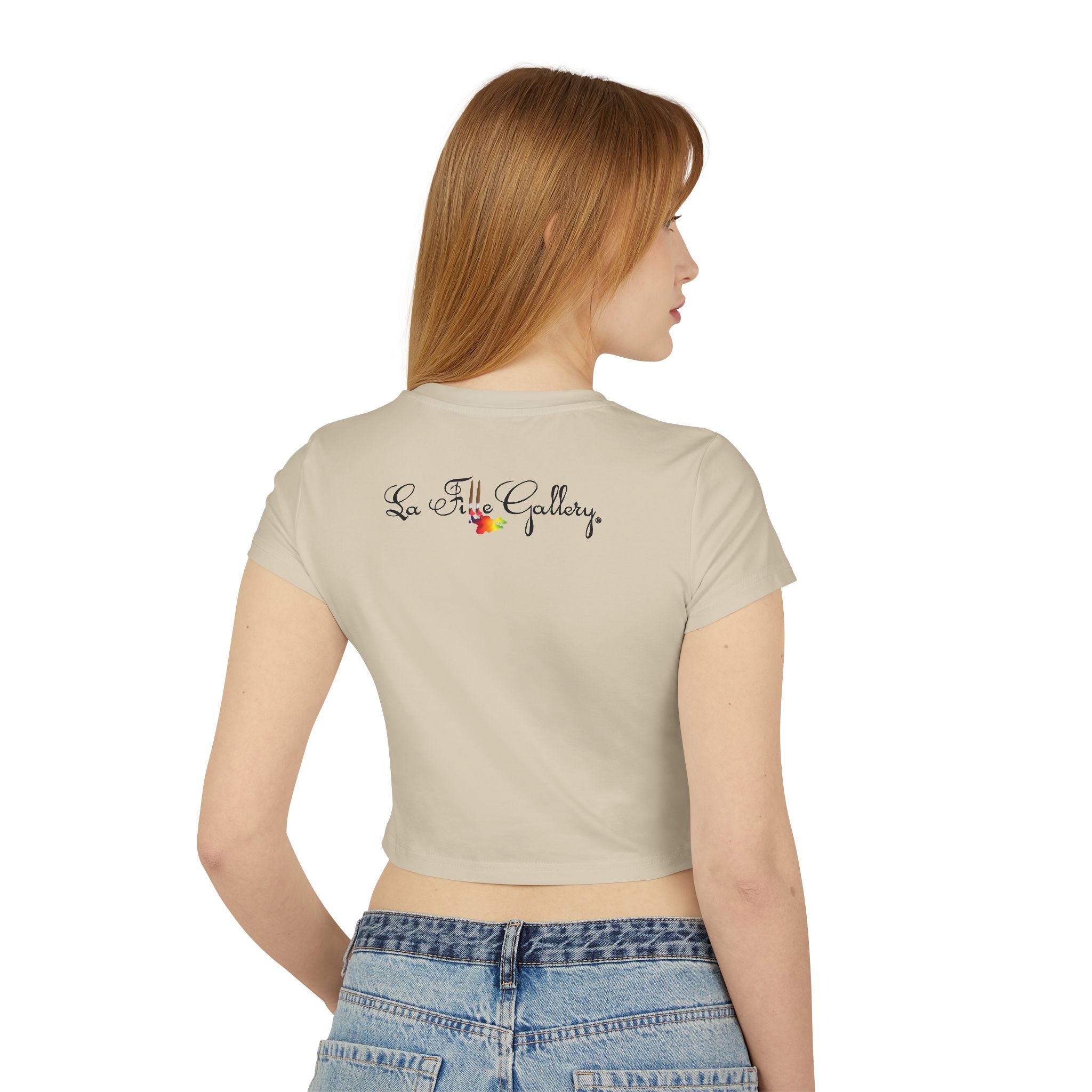 Baby Tee - LaFille Gallerys Mr Mcqui by Tiffany Marie Luke