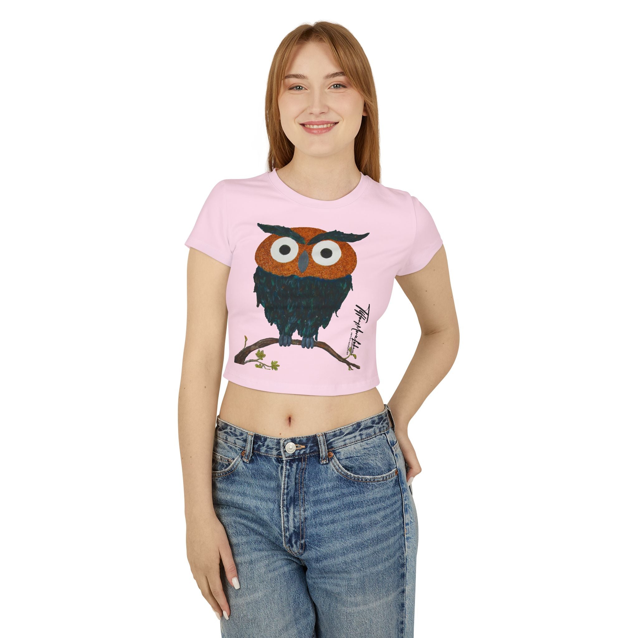 Baby Tee - LaFille Gallerys Mr Mcqui by Tiffany Marie Luke
