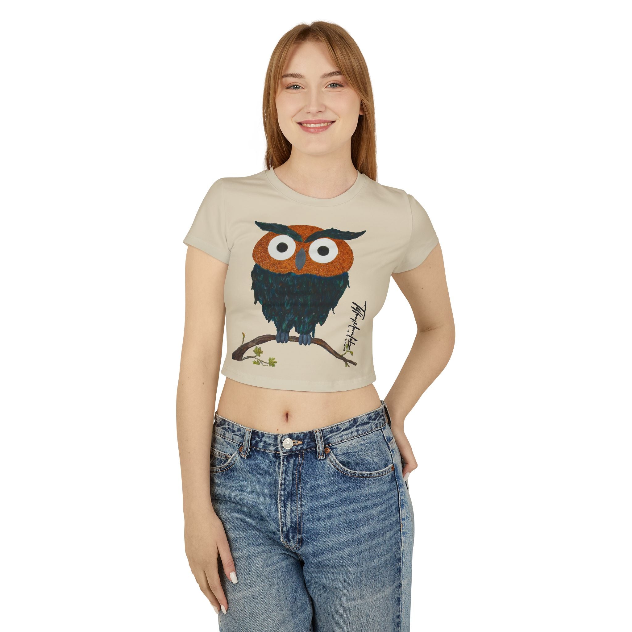Baby Tee - LaFille Gallerys Mr Mcqui by Tiffany Marie Luke