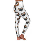 Yoga Leggings - LaFille Gallery 'Mr McQui' by Tiffany Marie Luke